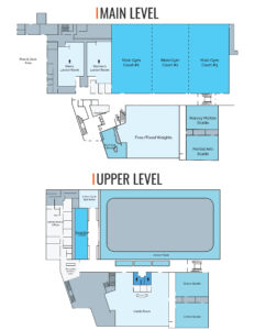 Student Recreation Center Map