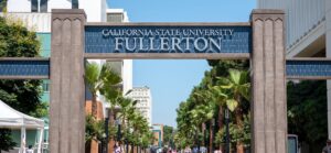 CSUF gateway north view