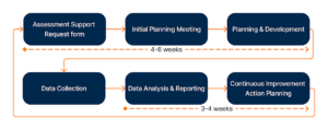 Assessment process graphic