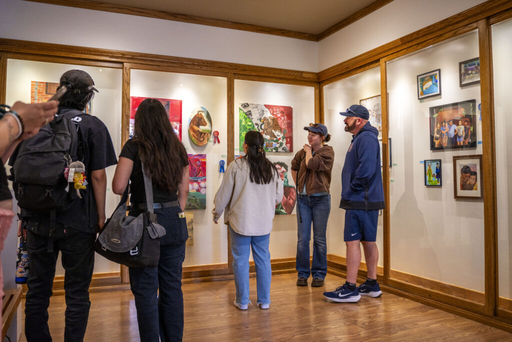 group of people inside a room