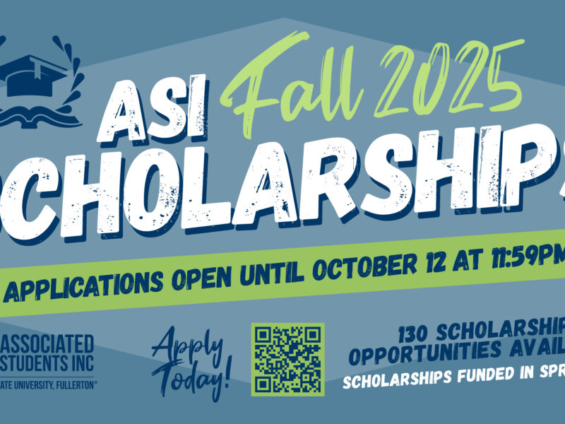 ASI Fall 2025 Scholarships