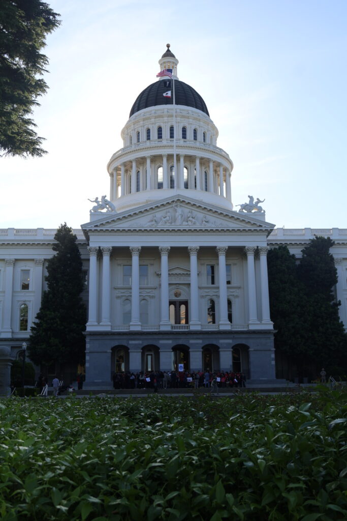 the california state capitol building