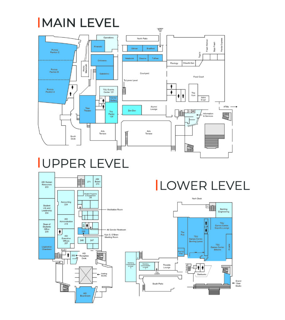 Updated TSU map